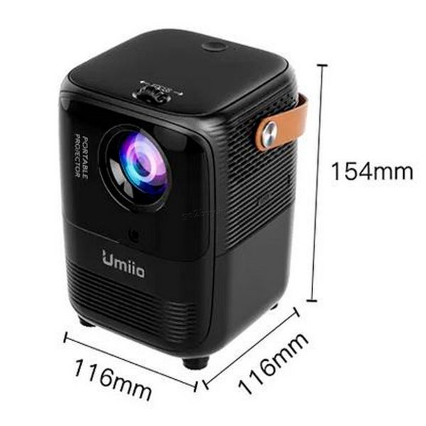 Смарт-проектор Umiio Pro A008 , Bluetooth, Android ОС, 150 дюймов