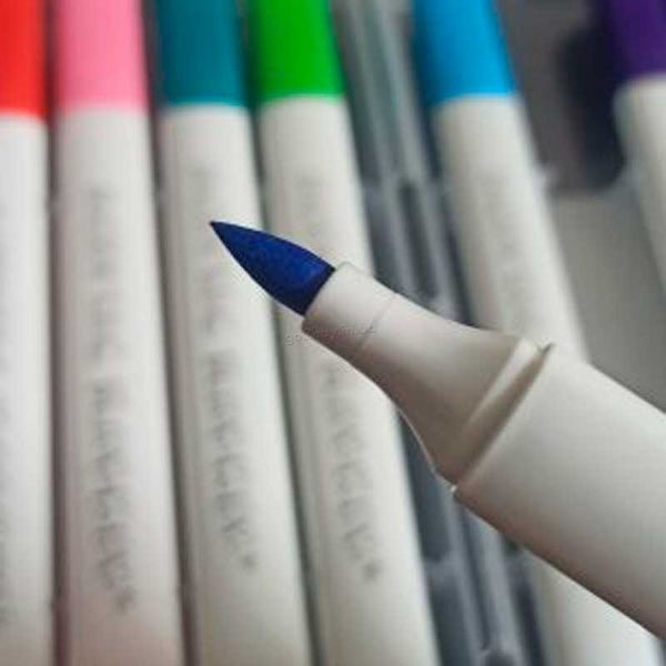 Набір акварельних маркерів для творчості, 60 кольорів