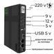 ДБЖ для роутера UPS 12000mAh 18W чорний