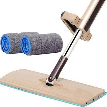 Швабра с отжимом Spin Mop 360&deg;, насадка 35&times;12 см, микрофибра