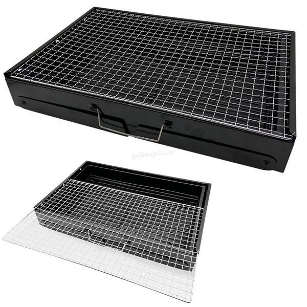 Складной мангал барбекю с решеткой-гриль 43&times;30&times;22,5 см