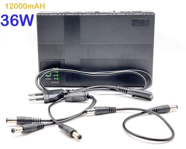 UPS 36W 12000 мАч VIA Energy &mdash; бесперебойник для WI-FI роутера