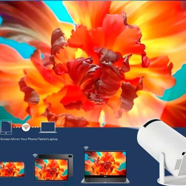 Мультимедийный проектор и игровая консоль 2 в 1 HY300 MAX
